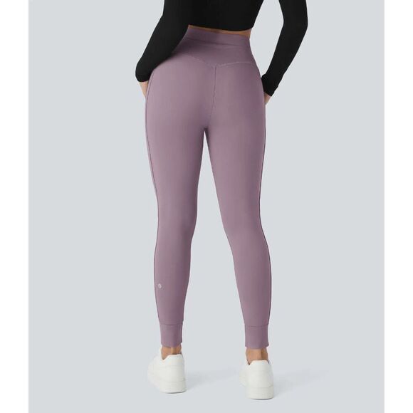 NWT Size XS (T) Halara Softlyzero™ Plush High Waisted Drawstring Side Pocket Pla - Picture 2 of 2